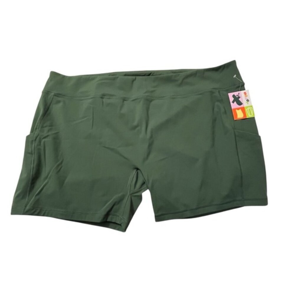 Alder Apparel Bike Shorts Green 6X (32/34)